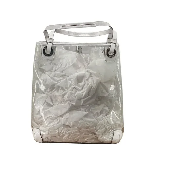 Coach XL Beach North/South Tote Bag 16594 Crab Seahorse‎ w/ Matching Pouch - Picture 5 of 16